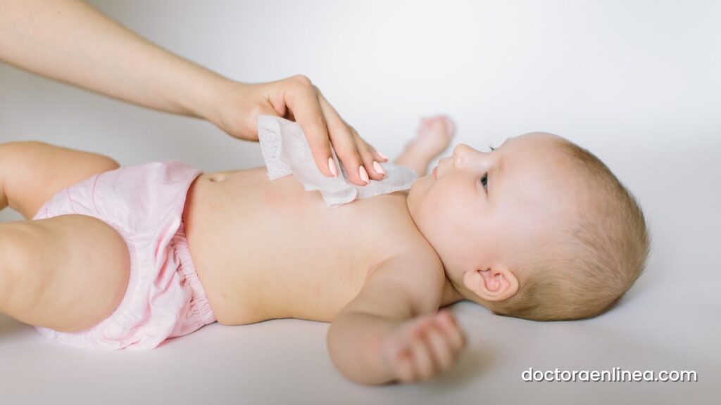 Las compresas frescas son una técnica efectiva y suave para aliviar la fiebre en bebés.